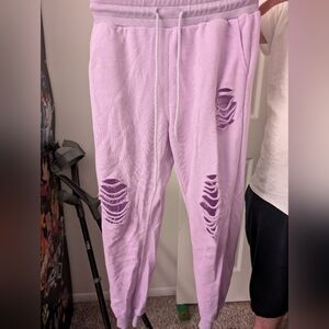 White Birch Lavender Joggers